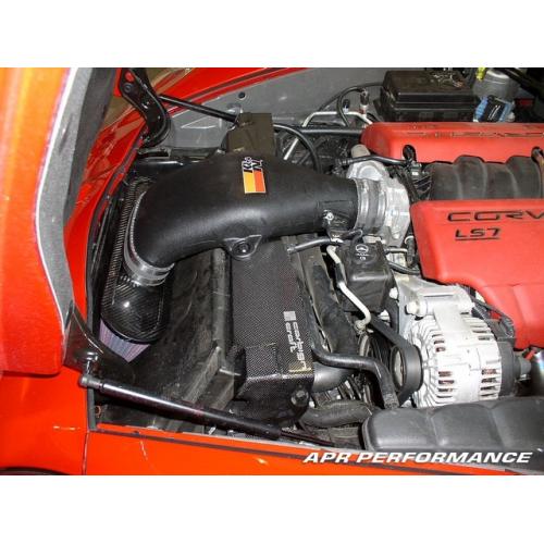 APR Performance - Chevrolet Corvette C6 / C6 Z06 Radiator Support Cover 2005-Up (CF-208006)