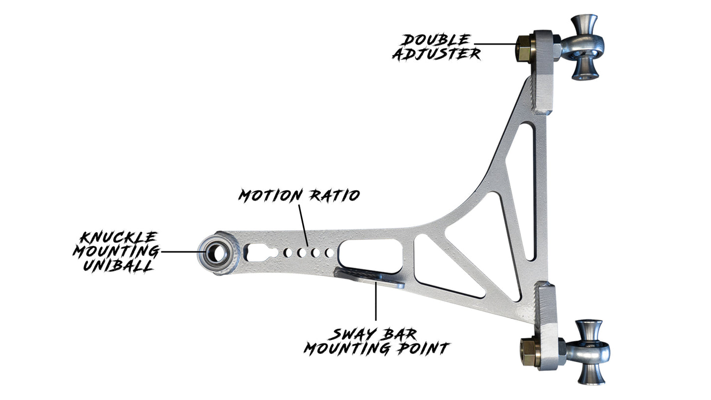 FDF Raceshop - CORVETTE C5/C6/C7 FRONT LOWER CONTROL ARM - Platinum