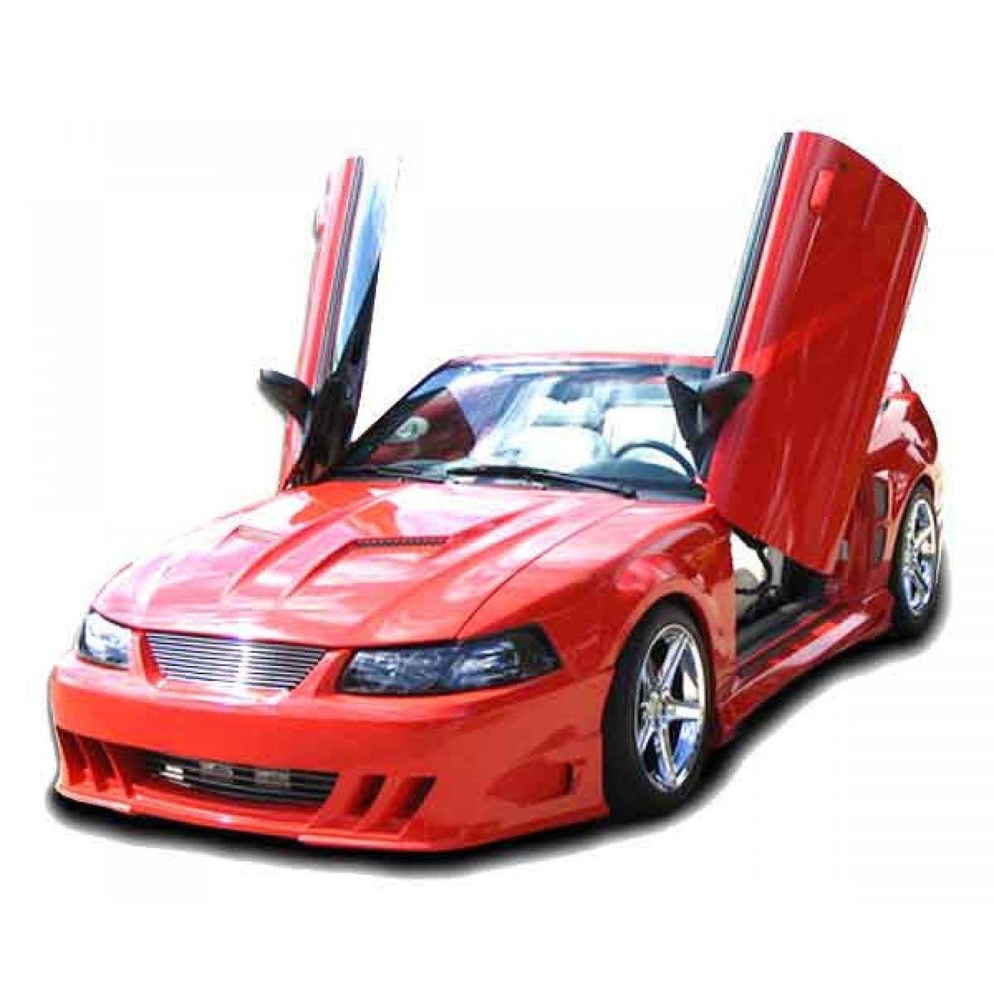 KBD - Ford Mustang 1999-2004 Demon Style 1 Piece Polyurethane Front Bumper (37-2245)
