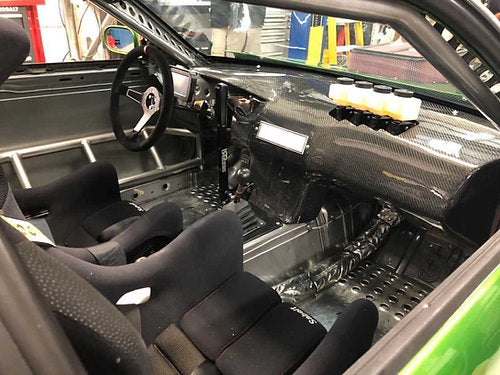 Big Duck Club - Nissan S14 dash (carbon and fiberglass)