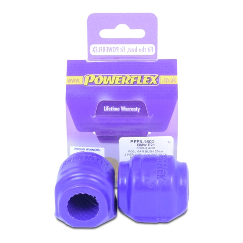 Powerflex USA - Buje de barra estabilizadora delantera BMW E21 - 23.5 mm