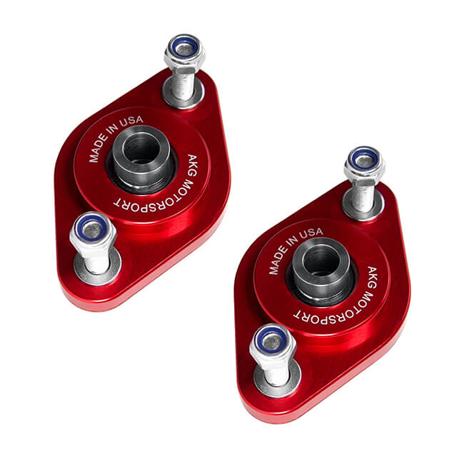 AKG Motorsport -BMW Amortecedores Traseiros Alumínio, Esférico 12mm – E30, E36, E46, Z3, Z4 (RSM12)