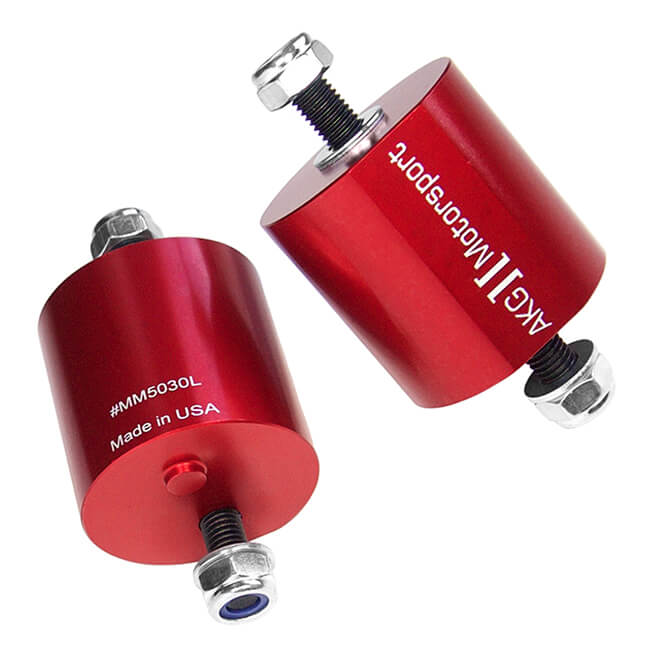 AKG Motorsport - BMW E30 M50/M52/S50/S52 Swap Motor Mounts, Aluminum