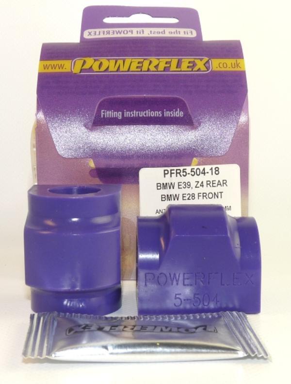 Powerflex USA - BMW E24 / E28 / E32 / E34 / E36 / E46 / Z3 / Z4 Buje de barra estabilizadora trasera - 18 mm