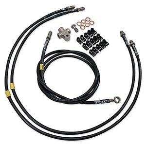 GKTech - Z33 350Z/Z34 370Z/G35/G37 SS BRAIDED HYDRAULIC E-BRAKE LINE KIT