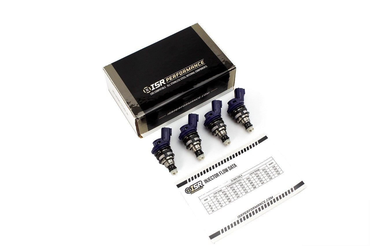 ISR Performance - Side Feed Injectors - Nissan 550cc (Set Of 4) (IS-INJS-550-4)