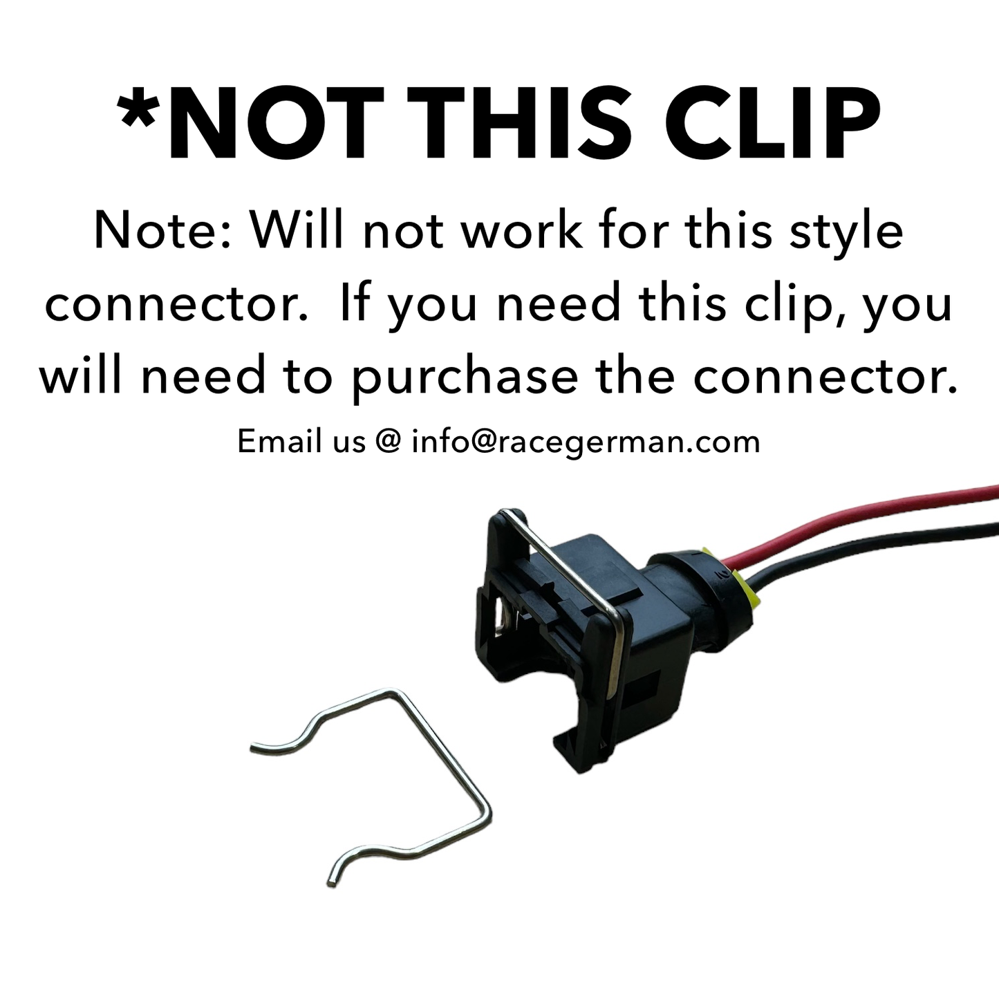 Race German - BMW Injector Connector Clips