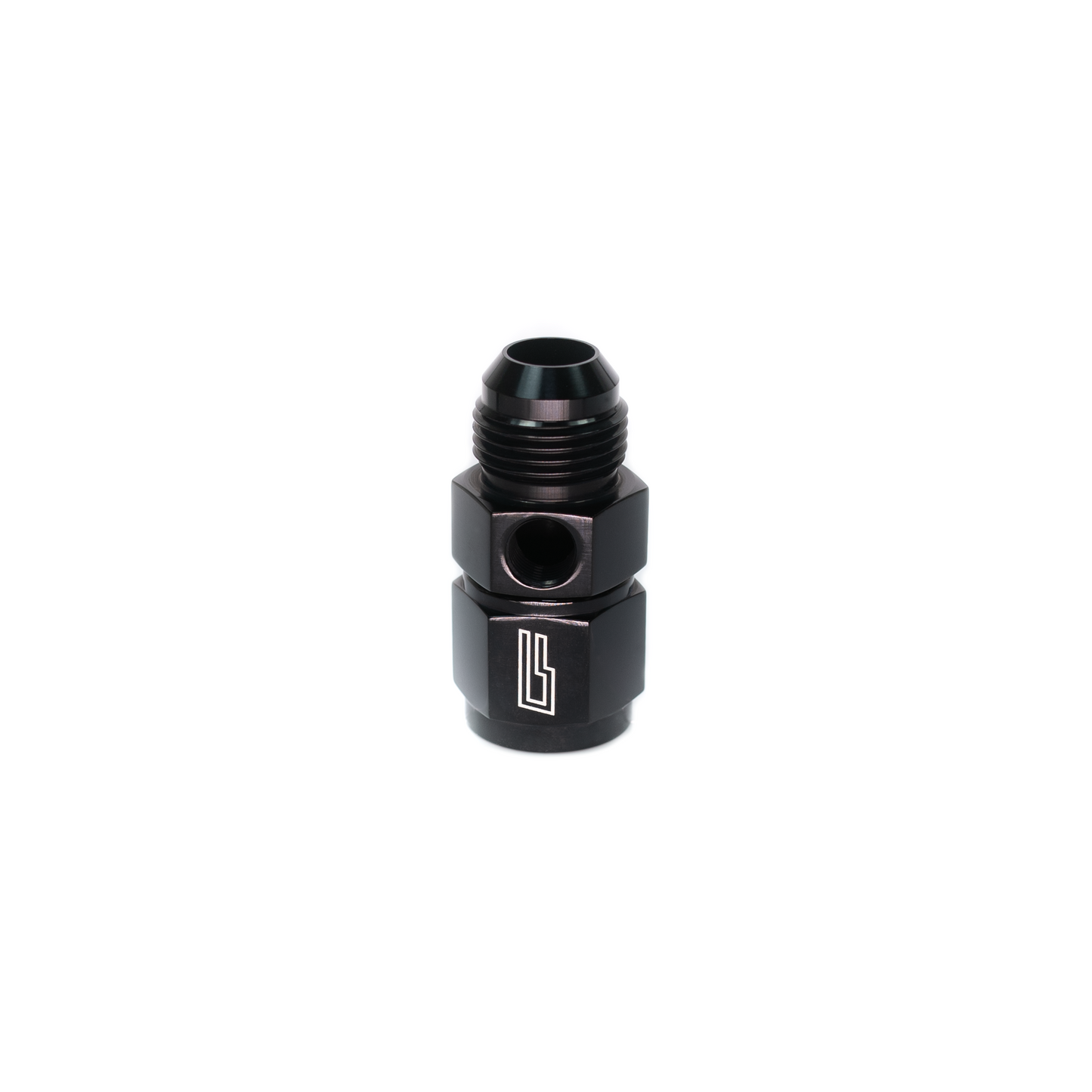 ColorFittings - Pressure Gauge Adapter8AN to 8AN w/ 1/8" port