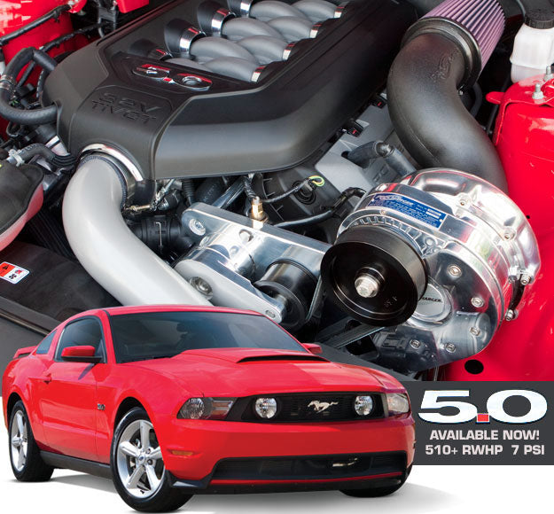 Procharger - Sistema de Supercargador Intercooler de Alto Rendimiento Ford Mustang GT 5.0L 11-14 (1FR214-SCI)