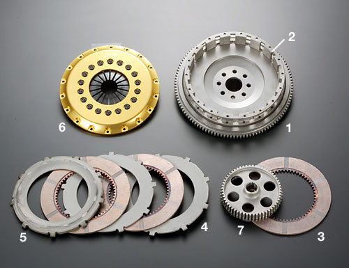 OS Giken - RC3 Aluminum Cover Triple Plate / Center Hub (BNR32 & BCNR33) (TTCH321)