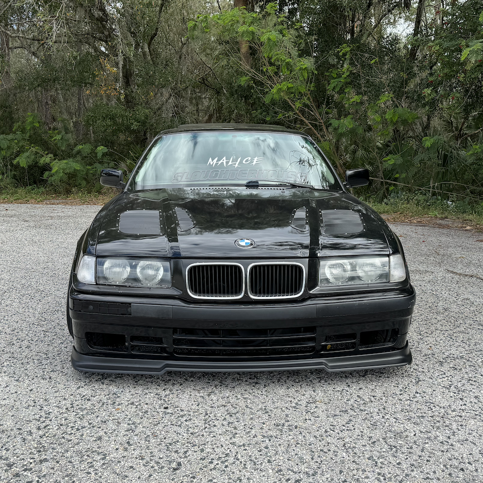 Race German -  Non M3 E36 GT Front Lip (Rieger Style)
