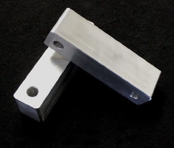 Xcessive Manufacturing - E chassis Front Frame Spacers, 2.0" Aluminum with bolts (T-Exx-FFS-S3)