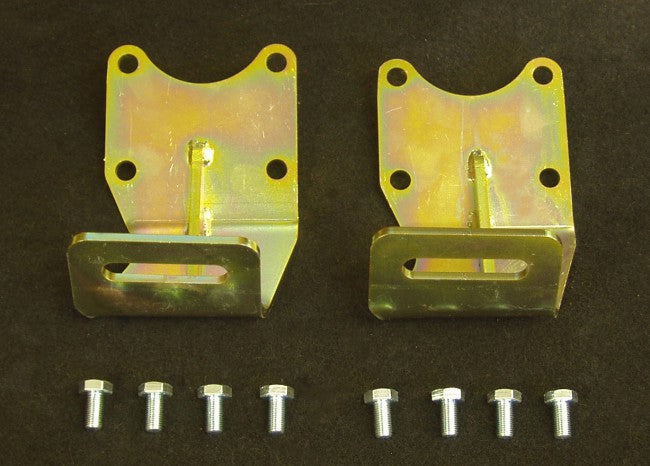 Xcessive Manufacturing - MX73 to JZ Motor Mount Brackets (fits many MX and trucks) (T-MX73-JZ-MMB)