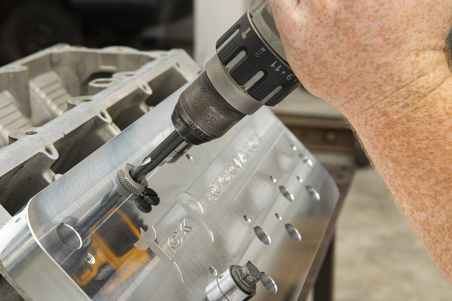 Tick Performance - Head Bolt Drill Fixture for Gen 3 & 4 GM LS-Series Blocks