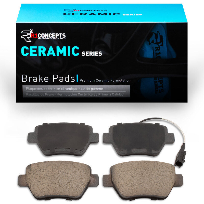 R1 14-16 Maserati Ghibli Rear Ceramic Brake Pads