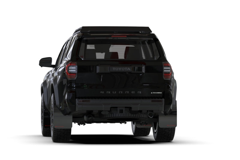 Rally Armor 25-26 Toyota 4Runner Black UR Mud Flap w/ Red Logo