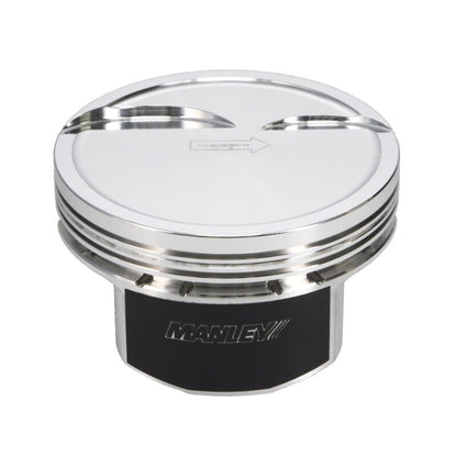 Manley Chevrolet LS Piston Set - 4.075in Bore 1.115in CH, -10.00 CC