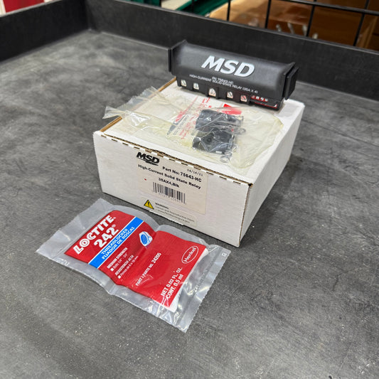 [GARAGE SALE] - 35 amps MSD High-Current Solid State Relay Block 75643-HC