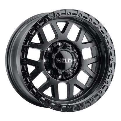 Weld Off-Road W104 20X10 Cinch 8X180 ET-18 BS4.76 Satin Black / Gloss Black 124.3