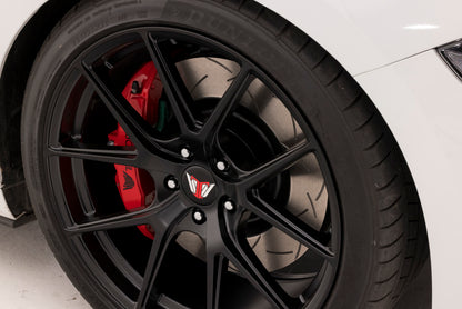 DBA 13-20 Ford Taurus SHO Front 4000 Series Slotted Rotor