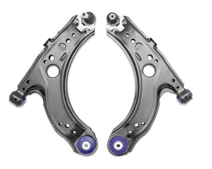 SuperPro 99-06 VW Golf (not R32)/99-05 Jetta Front Lower Control Arm Set w/SuperPro Bushings