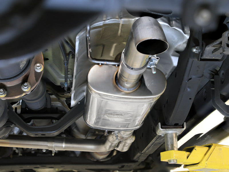 aFe 2022+ Nissan Frontier V6 ROCK BASHER SS Cat-Back Exhaust System