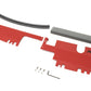 PERRIN 15-21 Subaru WRX/STI Radiator Shroud (With OEM Intake Scoop) - Red