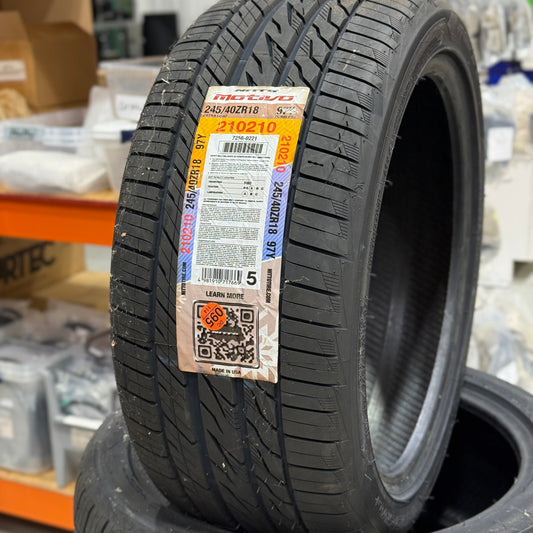 [GARAGE SALE] - Nitto Motivo All Season Ultra High Performance Tire 245/40R18 - SINGLE