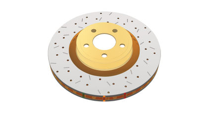 DBA 05-11 Mazda Tribute Front 4000 Series Drilled & Slotted Rotor