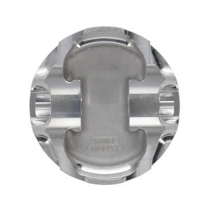 Manley Chevrolet LS Piston Set - 4.125in Bore 1.115in CH, -18.00 CC