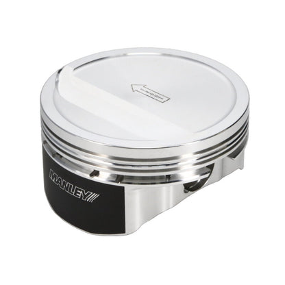 Manley Chevrolet LS Piston Set - 4.185in Bore 1.115in CH, -11.00 CC