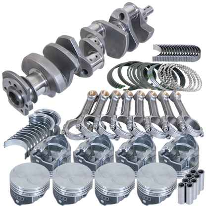 Eagle Chevy 400 3.750in Crank 5.700in I-Beam Rods -7cc Flat Top 4.125in Pistons Rotating Assembly