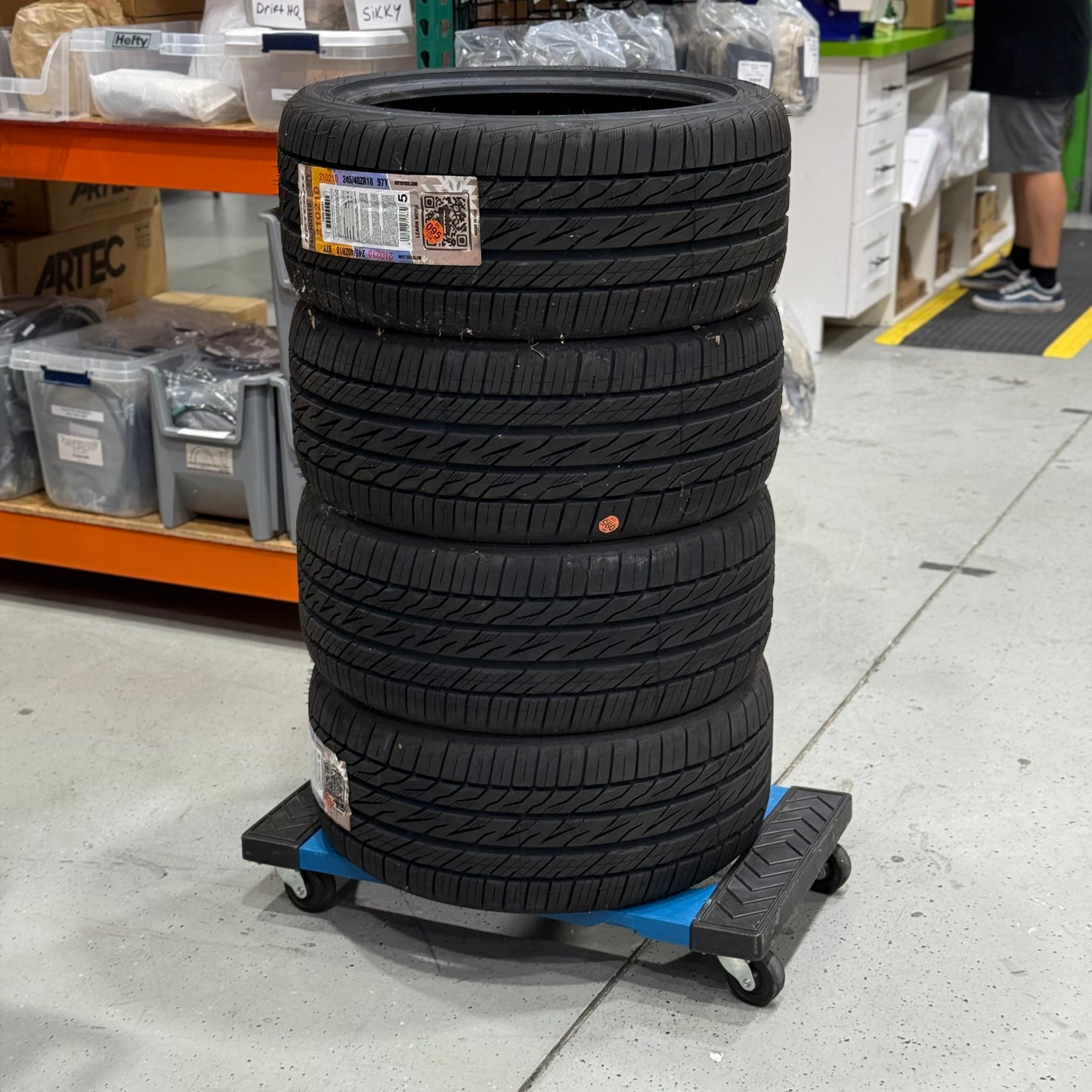 [GARAGE SALE] - Nitto Motivo All Season Ultra High Performance Tire 245/40R18 - SINGLE