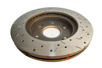 DBA 06-08 Chevrolet Silverado/GMC Sierra 4000 Series Drilled and Slotted Front Rotor