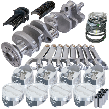 Eagle Chevy 350 3.750in Crank 5.700in H-Beam -18cc 4.060in Pistons Rotating Assembly