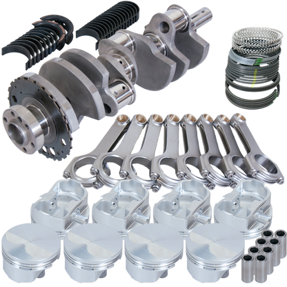 Eagle Chevy LS2 4.000in Crank 24 Tth Rlctor 6.125in H-Beam -3.1cc 4.005in Pistons Rotating Assembly
