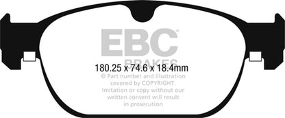 EBC S20 Brake Pad and Rotor Kit