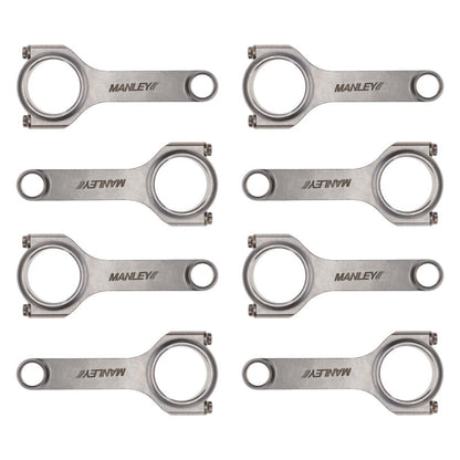 Manley Chevrolet Small Block H-Beam Connecting Rod Set - 6.000in Length
