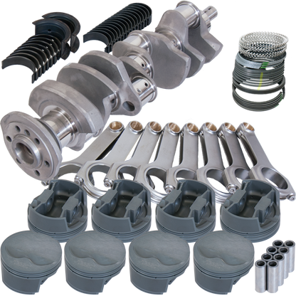 Eagle Chevy 400 3.750in Crank 6.000in H-Beam -5cc Flat Top 4.165in Pistons Rotating Assembly