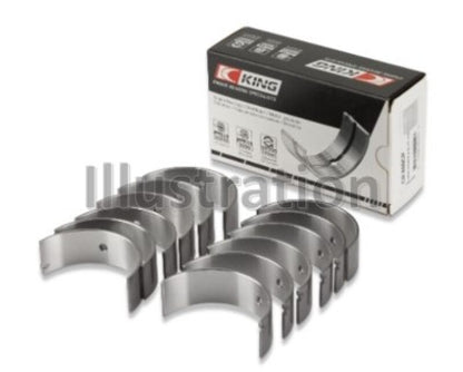 King Engine Bearings Chrysler 170CI 2.8L/198CI 3.2L/225CI 3.7L Rod Bearings (Size 0.40 Oversized)