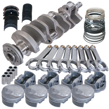 Eagle Chevy 454 4.250in Crank 6.385in H-Beam 18cc Dome 4.350in Pistons Balanced Assembly
