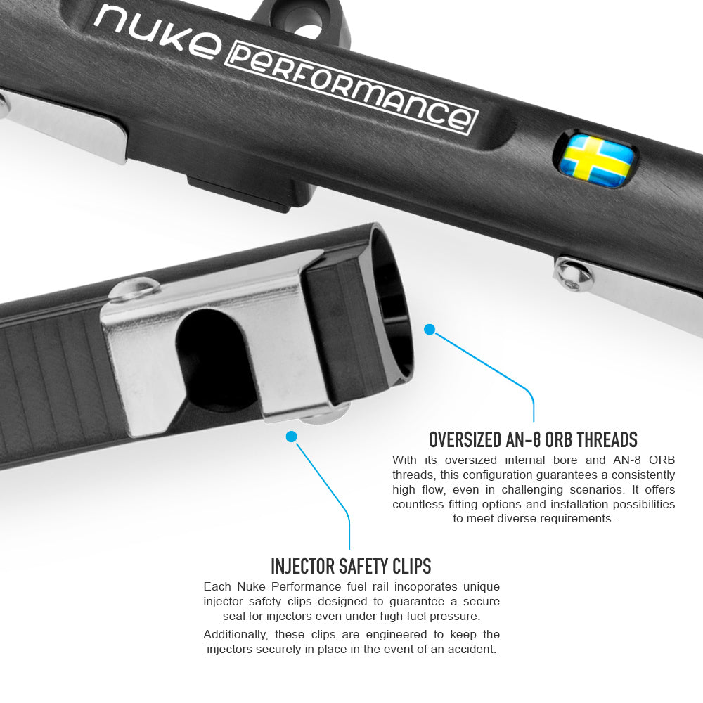 Nuke Performance - GM 8cyl LS1, LS2, LS3, LS6, L76, L99 fuel rail