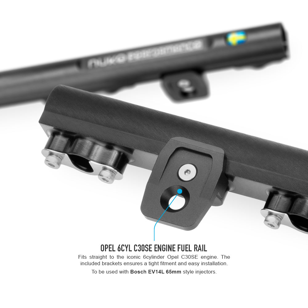 Nuke Performance - Opel 6cyl C30SE/C36GET fuel rail
