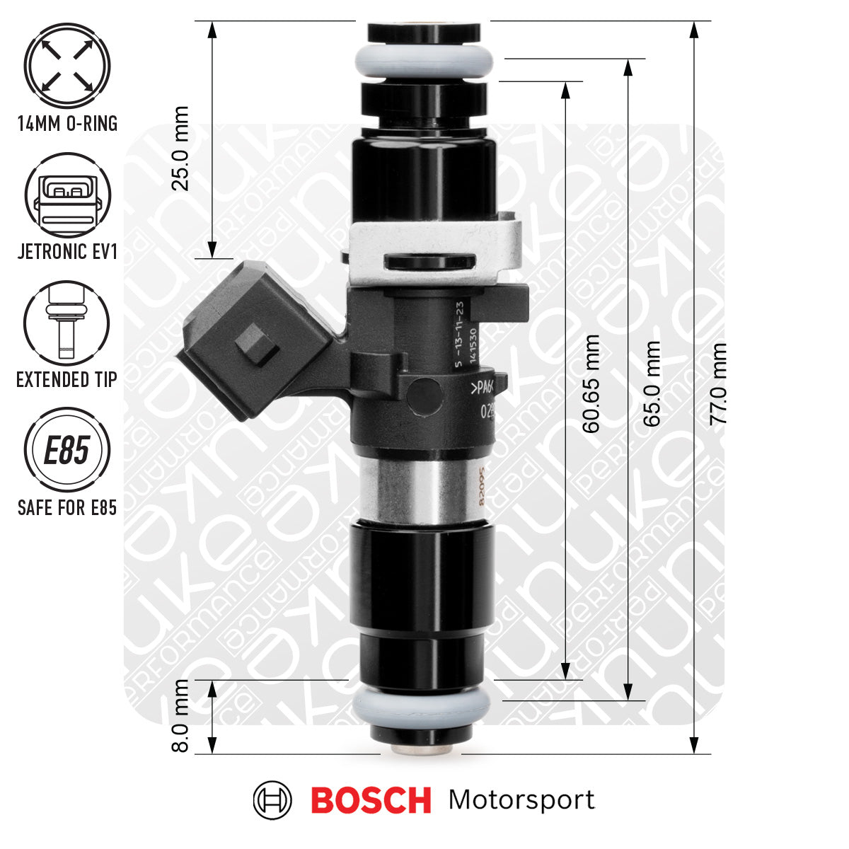 Nuke Performance - Bosch injector 870cc, 65mm (EV14L)