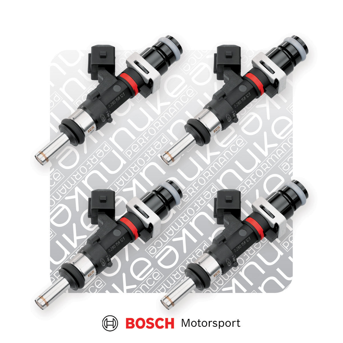 Nuke Performance - Bosch injector 627cc, 65mm (EV14L), 4pcs flow matched