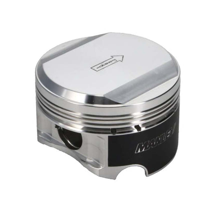 Manley Nissan 2.6L RB26DETT Piston Set - 87.25mm Bore 1.103in CH, 17.00 CC