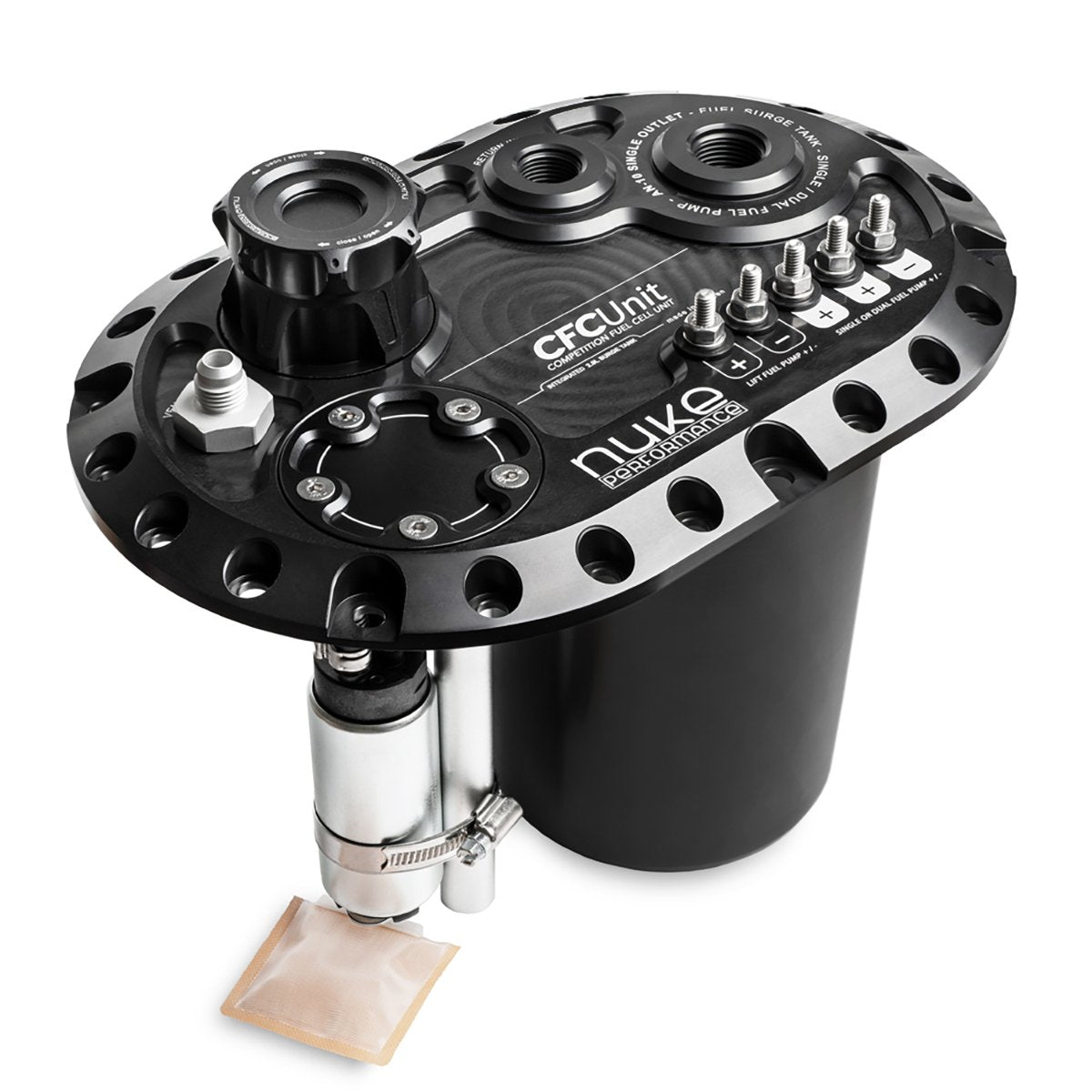 Nuke Performance - LightCell Fuel Cell 25 liter / 7 gallons with CFC Unit for brushless fuel pumps
