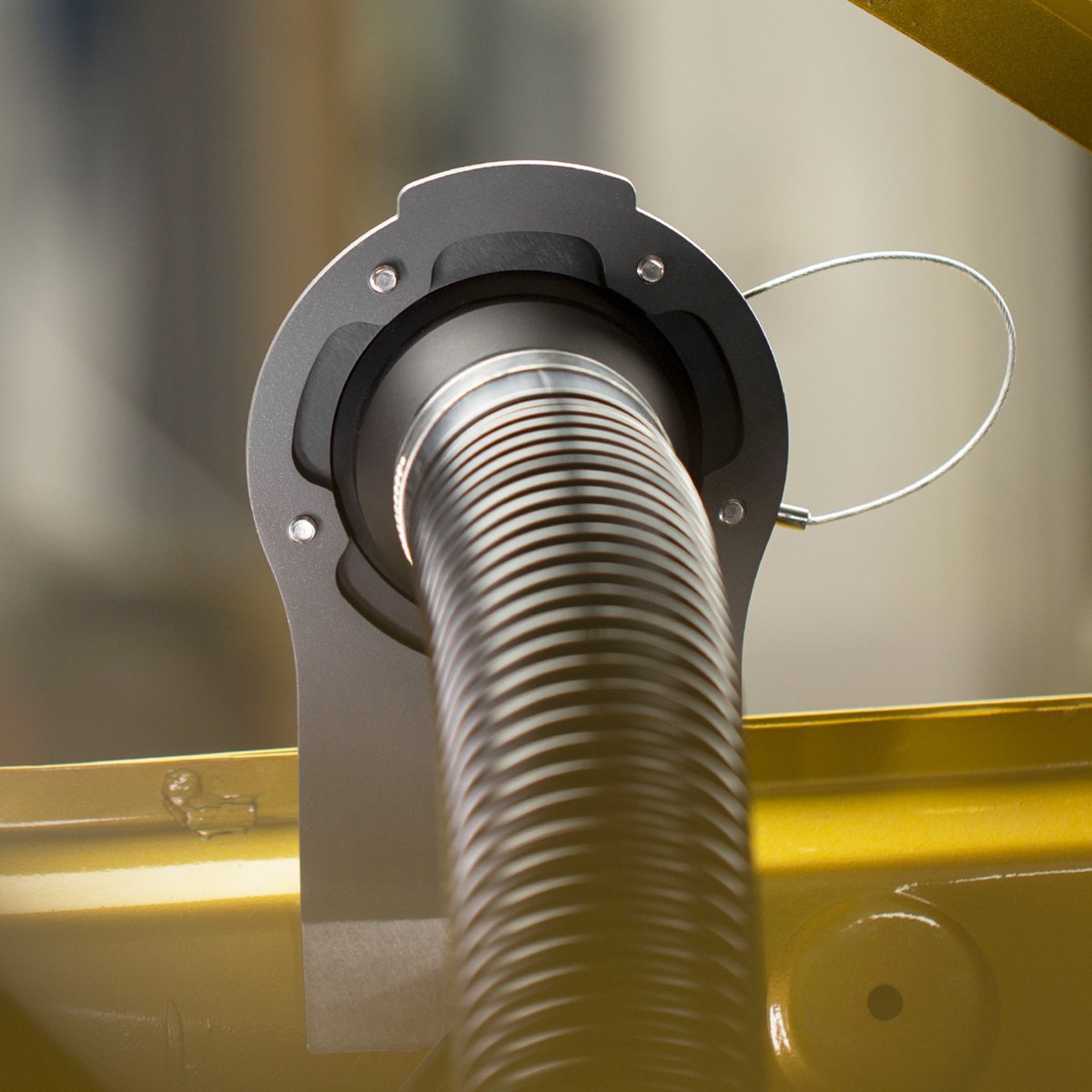 Nuke Performance - Steel mounting bracket for Remote filler cap, with M6 bolts