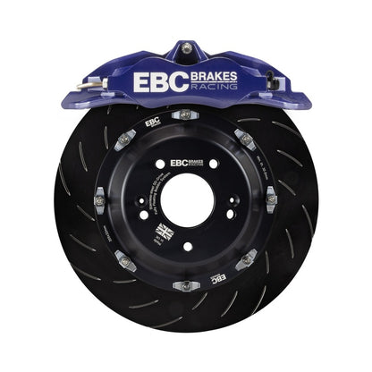 EBC Racing 01-07 Acura RSX Type-S 2.0L Blue Apollo-4 Calipers 330mm Rotors Front Big Brake Kit