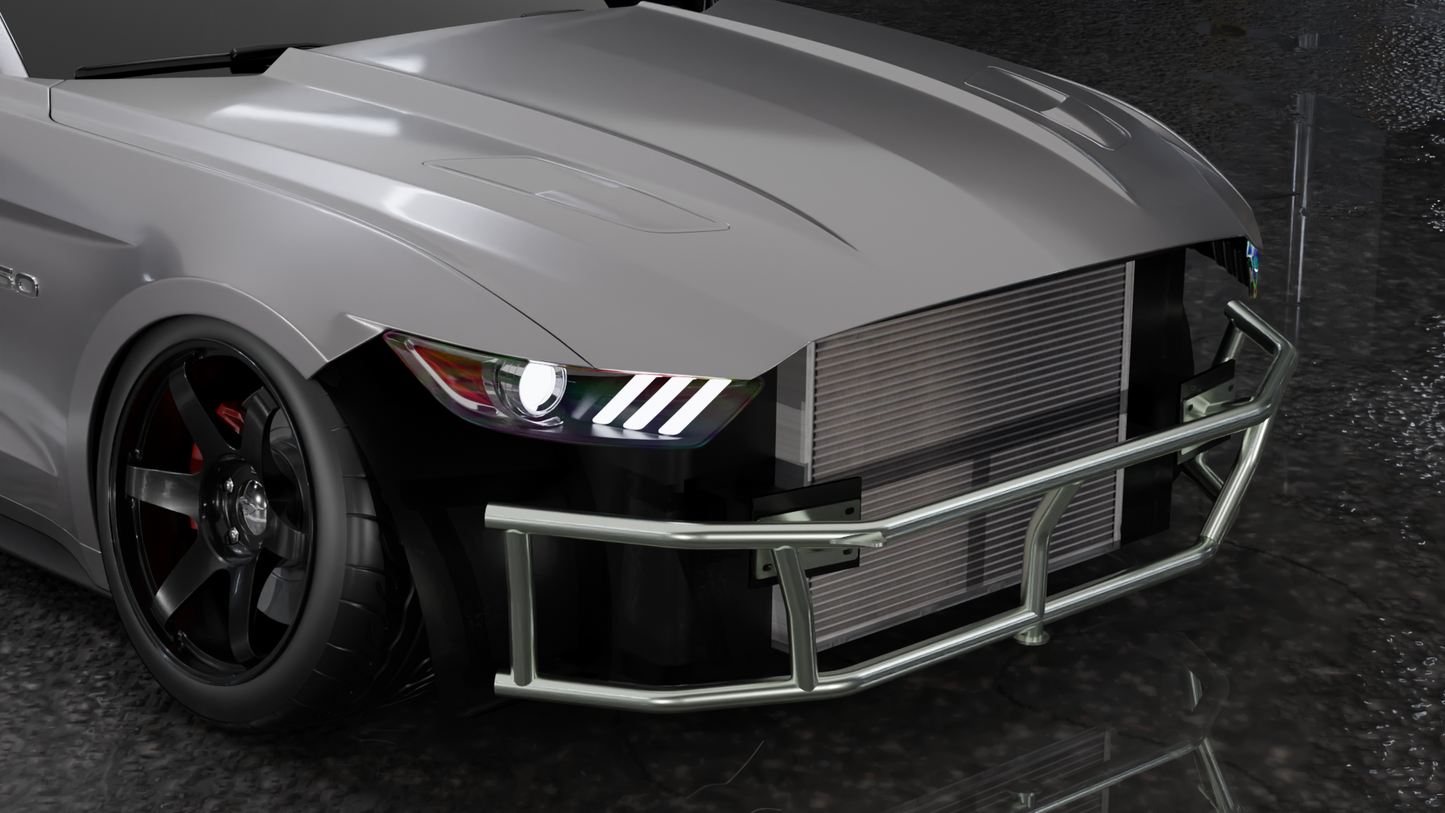 True Focus Fabrication - Ford Mustang S550 (2015-2017) - Dual Row Front Bash Bar